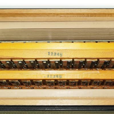 Hohner Verdi VM Piano Accordion 120 Bass, made in Germany, Straps and Hard Case, Vintage Original Musical Instrument, 2720 image 10