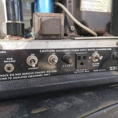 Fender 300PS 300-Watt Tube Bass Head | ~1975 | Good Condition image 8
