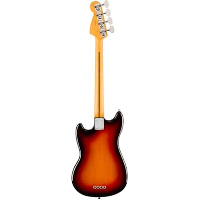 Fender American Professional Classic Mustang Bass RW 3-Color Sunburst - 4-String Electric Bass image 2