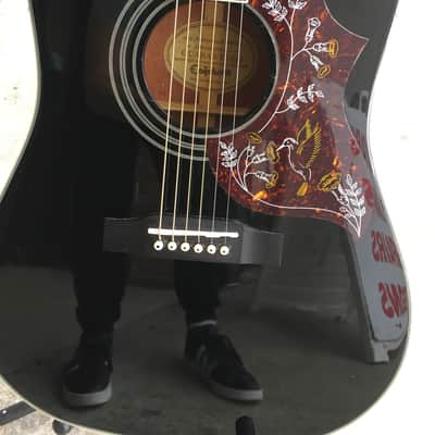 Epiphone Hummingbird Pro EB Black ebony image 2