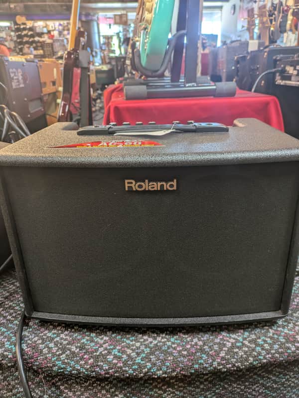 Roland AC-60 Acoustic Chorus 2-Channel 60-Watt 2x6.5" Acoustic Guitar Combo 2003 - Present - Black image 1