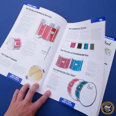 Pearl General Catalog 2002 + Music Technik RARE image 3