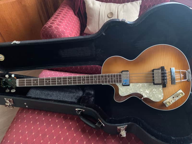 Hofner 500/2 Club Bass LEFT HANDED image 1