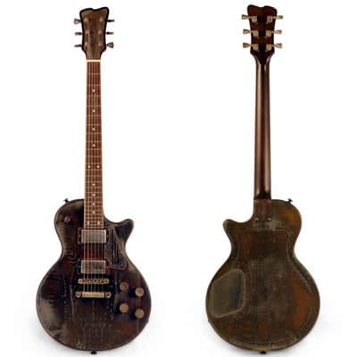 2009 James Trussart Steel DeVille - Rusty Gator Holy Back image 10