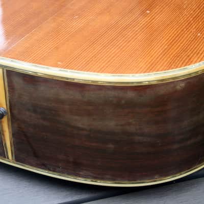 1975 Yairi YW-600 Dreadnought Guitar New Jacaranda Natural+Vintage Hard Case Bargain! image 16