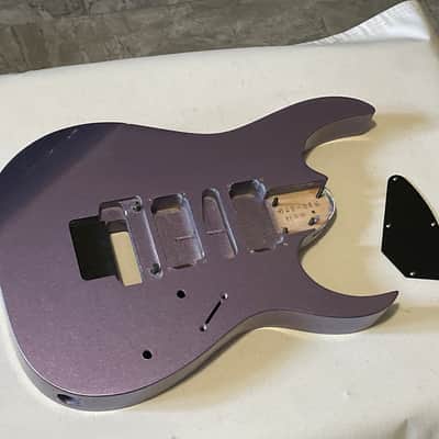 1999 Japan Ibanez RG470 Metallic Purple Basswood Guitar Body Floyd Ready