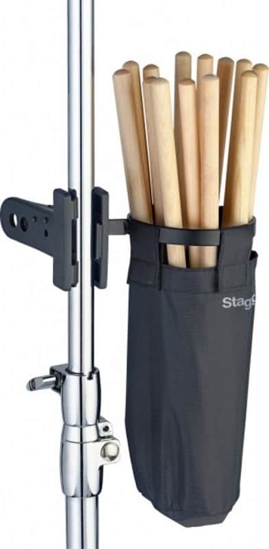 Stagg DSHB10 Drum Stick Holder Bag With Fast Clip image 1