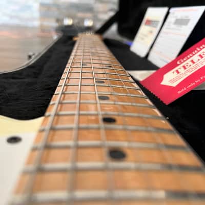 1998 Fender American Standard Telecaster Olympic White image 15