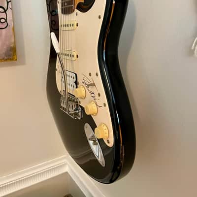 2011 Squier Bullet Stratocaster HSS with Tremolo and Rosewood Fretboard - Mastodon signed image 3