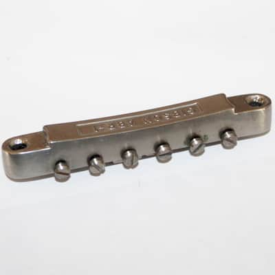 Gibson Historic Non-Wire ABR-1 Bridge Nickel Reissue for Nashville Posts image 4
