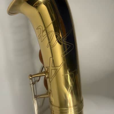 Straight Alto Saxophone LA Sax Lilttle Use Plays Perfectly image 2