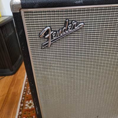 Fender Drip Edge Bandmaster Bassman Showman 2x12 Cabinet with Jensen c12nc Speakers 1967 imagen 2