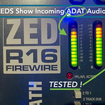 Allen & Heath ZED R16 ADAT Analog British EQ Digital/Analog Hybrid Mixer • Built-In 24-Bit 16-Channel D/A Conversion image 1
