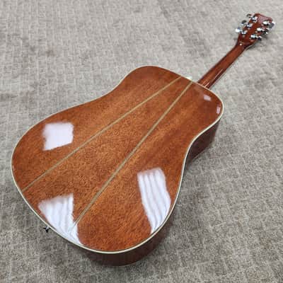1980s Hohner Leyanda Line HMW-600N Dreadnought w/ Original Soft Shell Case image 2