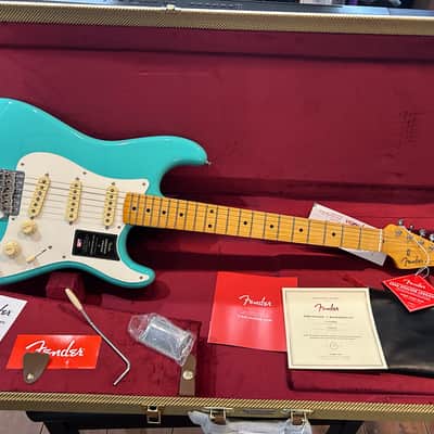 Fender American Vintage II 1957 Stratocaster MN Seafoam Green- 7lbs. 15.9oz s#V2324121 image 1