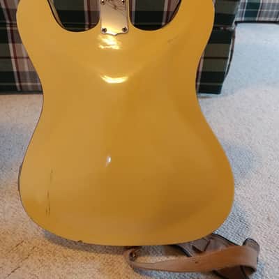 Royal Artist Bruno Rare 1960s Vintage Short-Scale Bass w/Gig Bag image 5