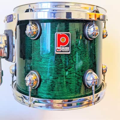 Premier Genista 12x10 Tom. Terraverdi (Green) Lacquer. Scandinavian Birch Shell. image 4