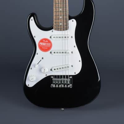 Squier Mini Strat Left Hand - Black image 2