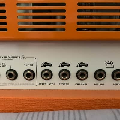 Orange Rockerverb 50 MK III 2-Channel 50-Watt Guitar Amp Head 2014 - Present - Orange image 6