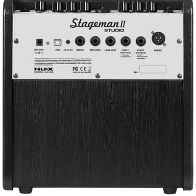 NU-X Stageman II AC-60 Portable Acoustic Amplifier image 2