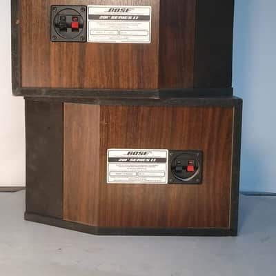 Bose 201 Series II Bookshelf Speakers Pair Vintage HiFi Stereo Home Audio image 3