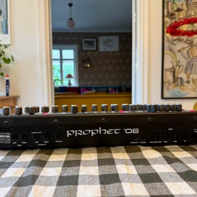 Dave Smith Instruments Prophet 08 PE Desktop 8-Voice Desktop Synthesizer 2012 - 2016 - Black with Wood Sides image 3
