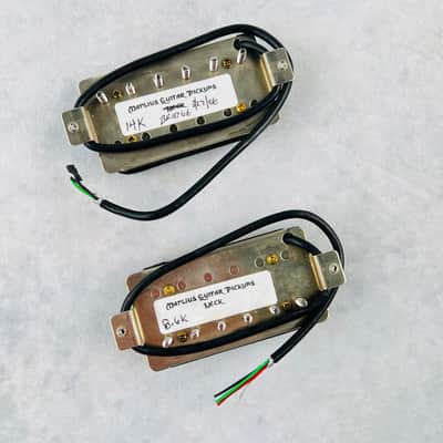 Manlius Humbucker Pickup Set 53mm 2006 - Zebra image 2