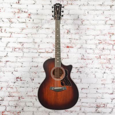 Taylor - (2025) 324ce - Acoustic-Electric Guitar - Mahogany/Mahogany - Shaded Edge Burst Top - w/ Hardshell Case - x5075 image 2
