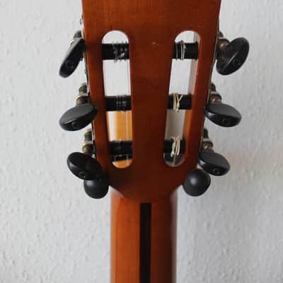Marlon (Francisco) Navarro Conde Hermanos Model Flamenco Negra Guitar - B Stock image 8