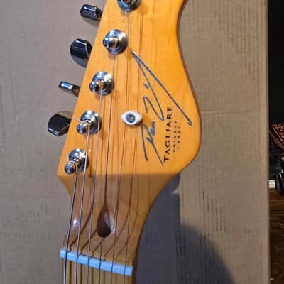 Dean Zelinsky ATW TAGLIARE STRATOCASTER 2023 - QUILTED WALNUT BURST image 4