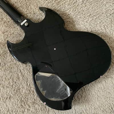 Samick Black Electric Guitar, Basswood Body, Maple Neck, 22 Frets Rosewood Fingerboard image 18
