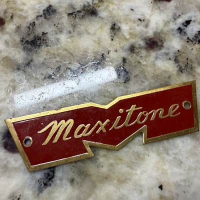 Maxitone Headstock Logo Emblem Badge 60s image 4