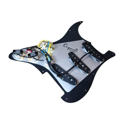 Carparelli 9-Way Strat Wiring Mod – Fully Loaded Pickguard, Vintage Single Coils, CTS Pots image 6