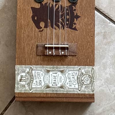 Custom Cigar box Tenor Ukulele image 3