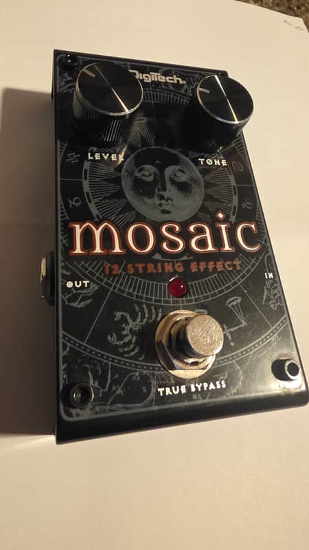 DigiTech Mosaic 12-String Effect 2010s - Black image 1