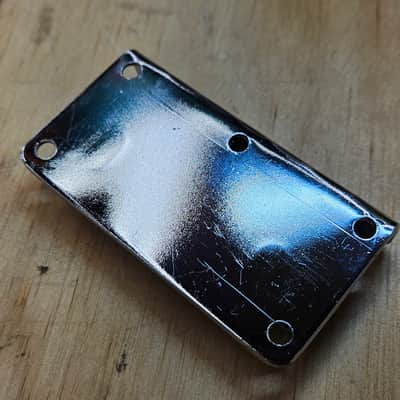 Squier Bridge Chrome, Genuine 2021 Squier Bullet Mustang HH 2020s - Chrome image 4
