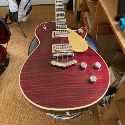 Gretsch G6228FM Players Edition Jet BT with V-Stoptail 2018 - Present - Bourbon Stain image 2