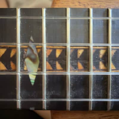 2007 Alegre Concert Ukulele | Acacia, Ebony & Mother-of-Pearl/Abalone | Purchased in Cebu image 4
