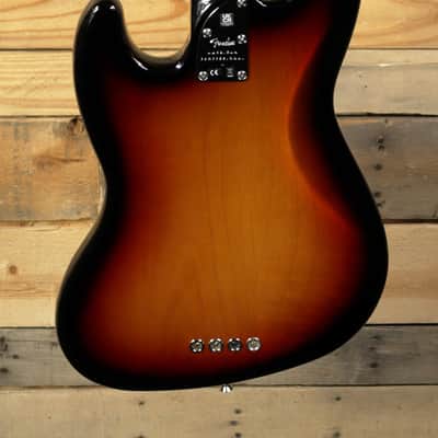 Fender  American Professional II Jazz Bass 3-Color Sunburst w/ Case & Rosewood Fretboard image 3
