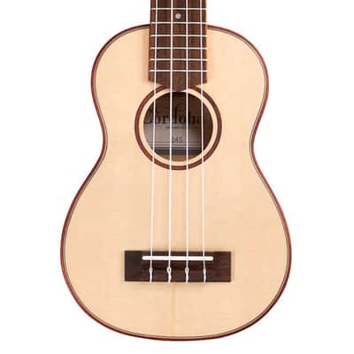 Cordoba 24S Spruce Soprano Ukulele w/ Spalted Maple Back image 1