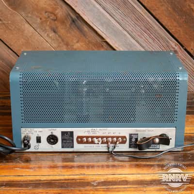 RCA/Amptek SA-354 Guitar Amp Conversion - Blue image 5