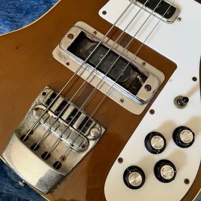 1975 Rickenbacker 4001 Electric Bass - Walnut image 3