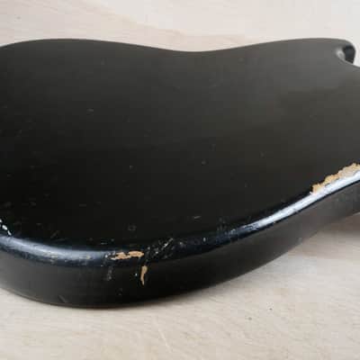 Fender Musicmaster Bass 1977 Black Vintage USA w/ Gig Bag image 13