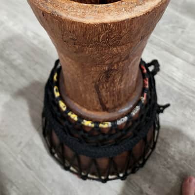 Djembe African-Style Wood Rope Tuned 12" image 5