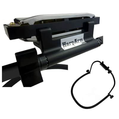 HarpArm® EZ-Rack Pro Super Magnetic Harmonica Holder (rack), LIFETIME. (Insta-change™) image 2