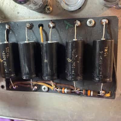 Fender Tremolux 2-Channel 35-Watt Head, 1964 Blonde Black Panel image 20