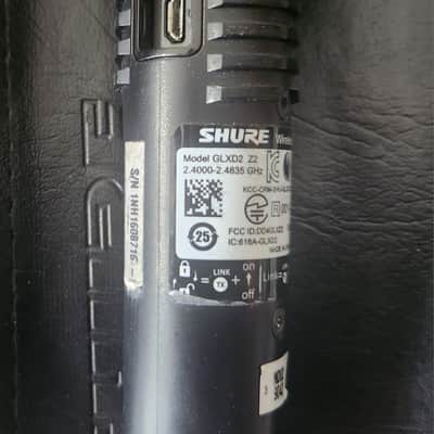 Shure GLXD4 /B58 Handheld Transmitter with BETA 58A Vocal Mic Capsule image 3