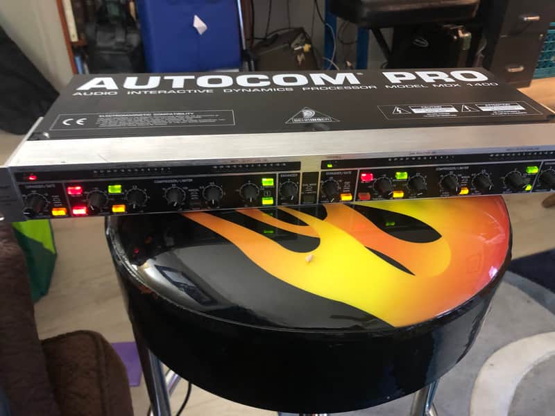 Behringer Autocom Pro MDX1400 Compressor / Limiter 2000s - Black / Silver image 1