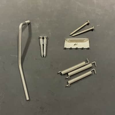FLOYD ROSE® MADE IN GERMANY 80's CHROME "NFT" TREMOLO WITH MOUNTING HARDWARE image 8