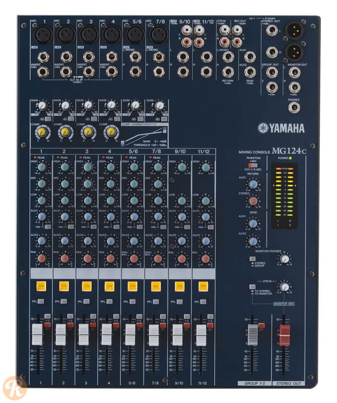 Yamaha MG124C 12 Channel Mixer | Reverb